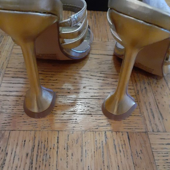 Brand New Lemonade Rhinestone Strappy Mules-7 - Picture 3 of 4